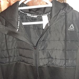 New Reebok training jacket hoodie mens sz L
